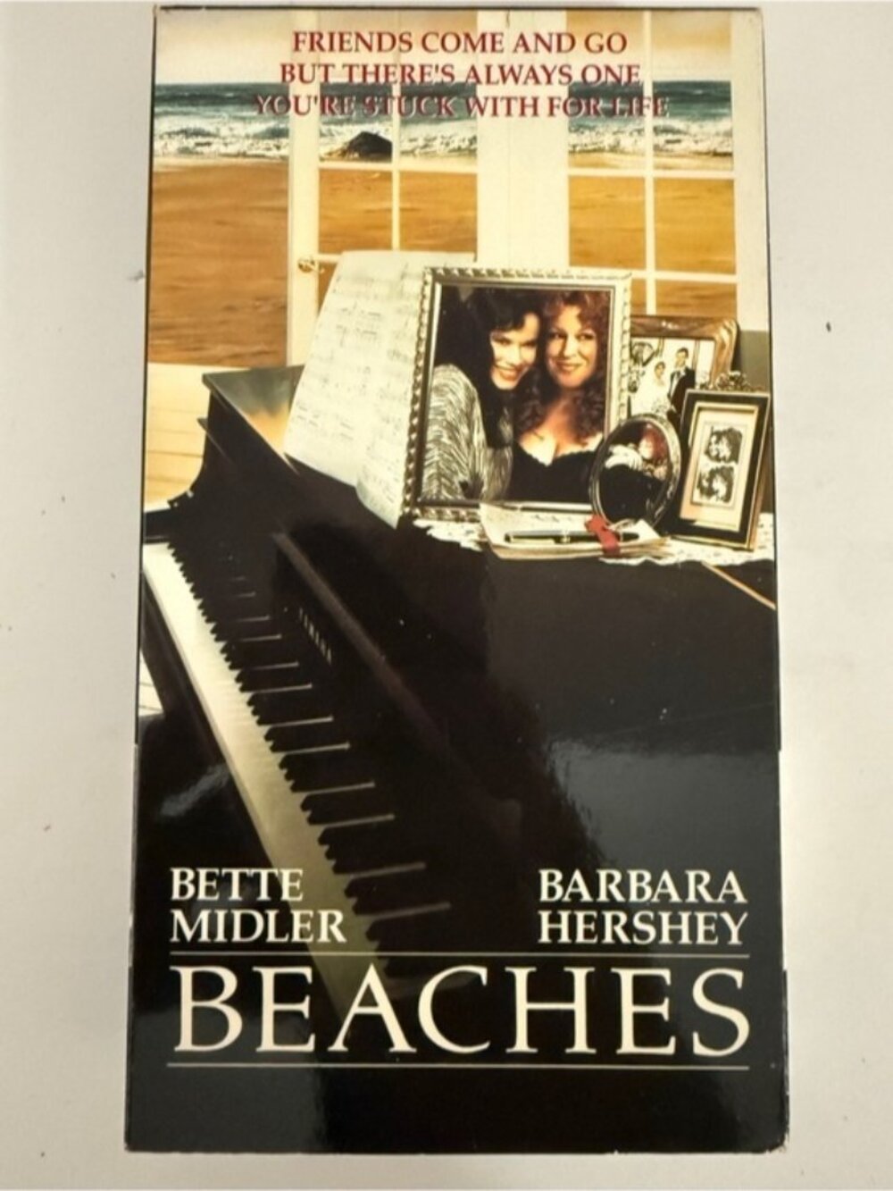 Beaches VHS (1988) Bette Midler Barbara Hershey Touchstone